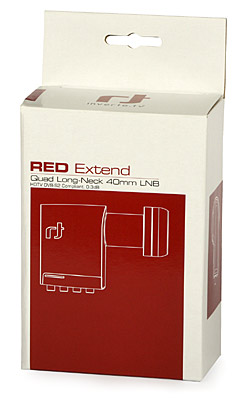 QUAD LNB: Inverto Red Extended 0.3 dB