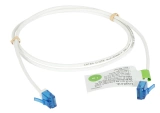 Patchcord UTP [kat. 6A] slim 1 m biały
