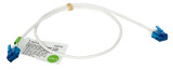 Patchcord UTP [kat. 6A] slim 50 cm biały