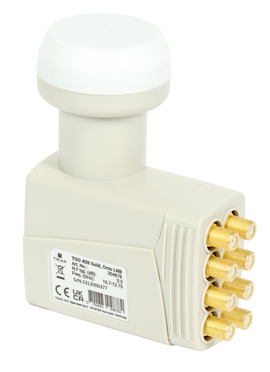 Fracarro UX-OCTO LTE – LNB Universale OCTO LTE 287340 Per Ricezione Satellitare Con Filtro LTE