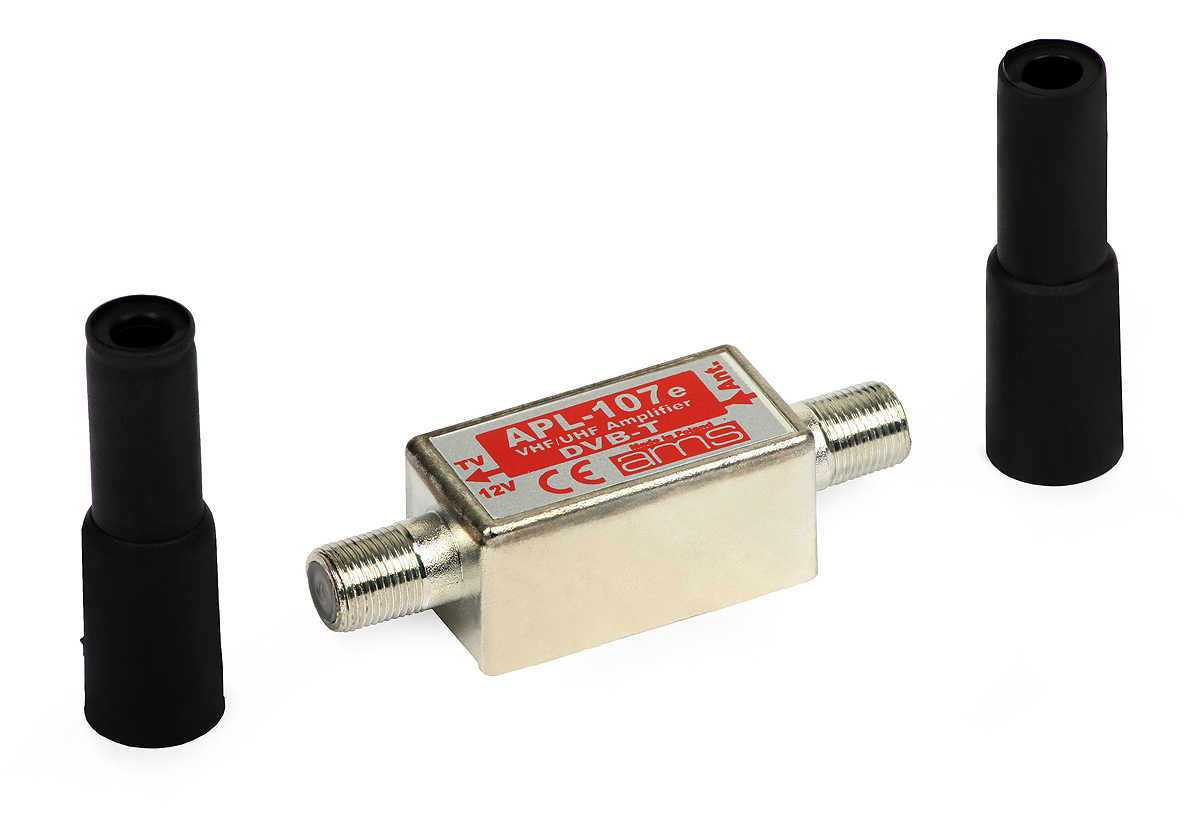 APL-107 20/23 dB shielded antenna amplifier