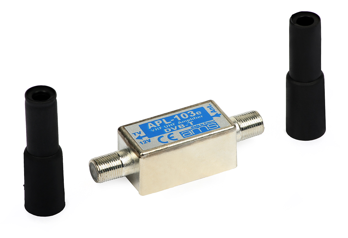 APL-103e 10/14 dB shielded antenna amplifier