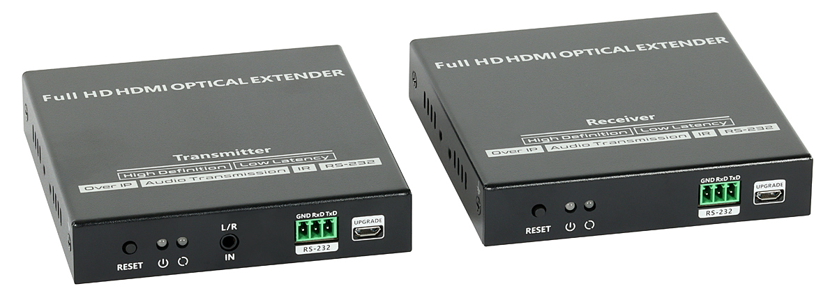 Signal HD HDMI to Fiber Optic Converter with RC extender