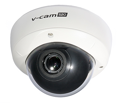 Kamera sufitowa CAM 650 (dzień/noc, D-WDR, 650 TVL, Sony Effio-E, 2.8-12mm, OSD, 0.01 lx)