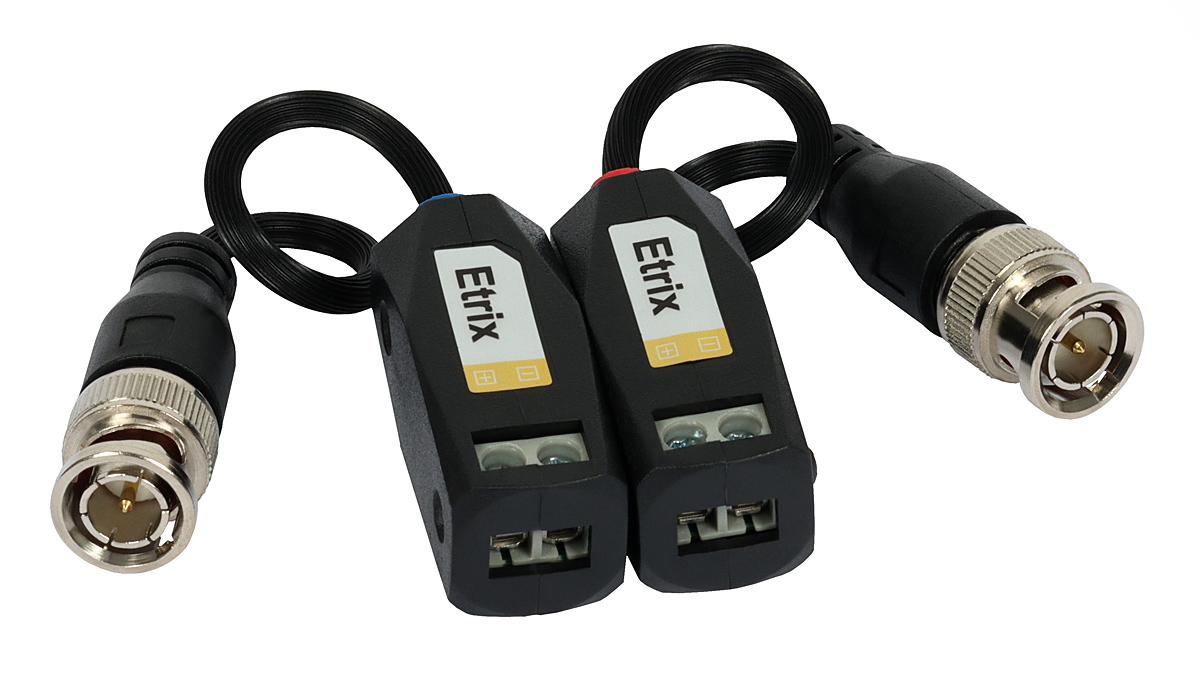 Transformator Video Etrix 1vp C Z Wtykiem Bnc Na Kablu