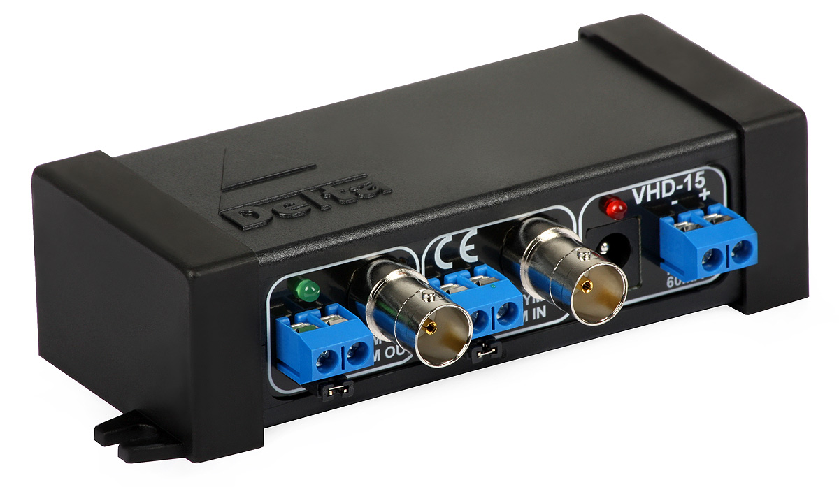 AHD, HD-CVI, HD-TVI Signal Amplifier/Repeater VHD-15