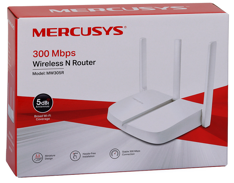 Gigabit Router Mercusys Mw305r 802 11n 300mbps 2 4 Ghz 3xlan Fe 1xwan Fe