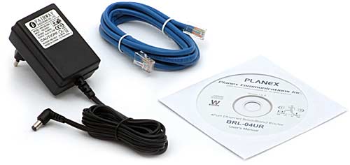 Router PLANEX BRL-04UR zintegrowany ze switchem 4 portowym, printserwer