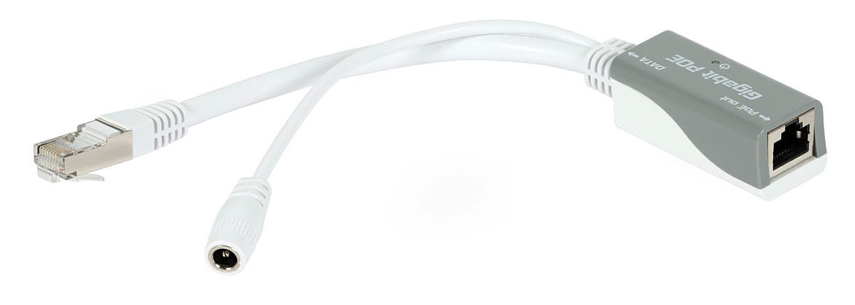 Mikrotik PoE Injector Gigabit – 48V, Für Netzwerkgeräte, Kompatibel Mit RBGPoE, Made In Spain