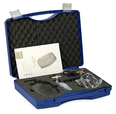 Wskaźnik sygnału Schwaiger SF9000 z identyfikacją satelitów + walizka i akcesoria