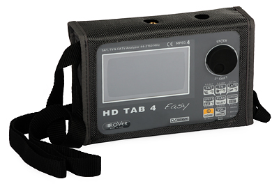 Miernik sygnału DVB-T/C oraz DVB-S/S2 HD TAB 4 Easy ROVER